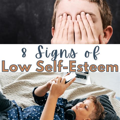 8 Signs Of Low Self Esteem