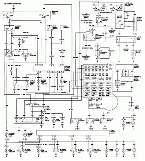 85 S10 Dash Wiring Diagram