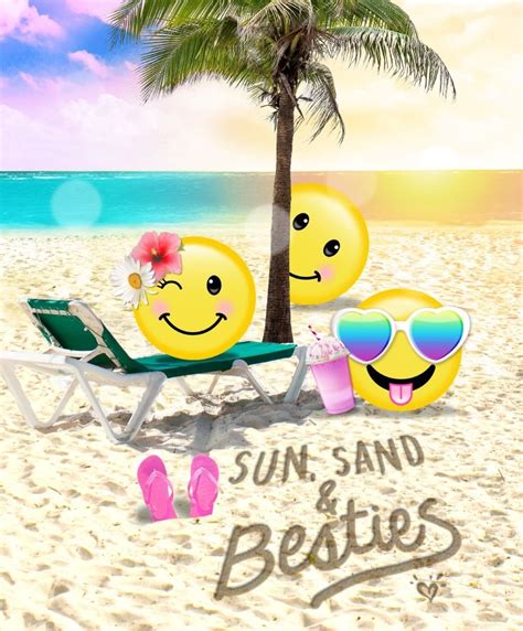Summer Makes Us So Emoji Nal Emoji Backgrounds Emoji Wallpaper