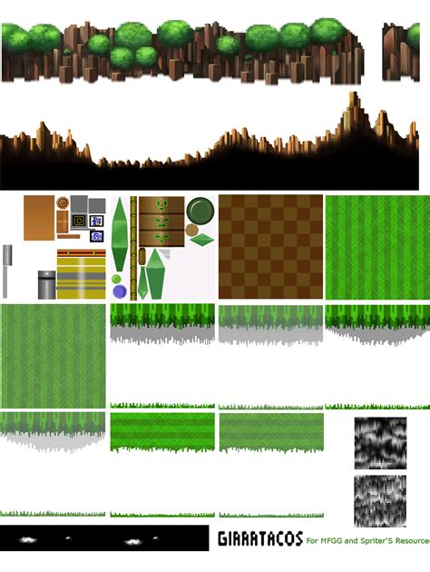 Wii Super Smash Bros Brawl Green Hill Zone The Textures Resource