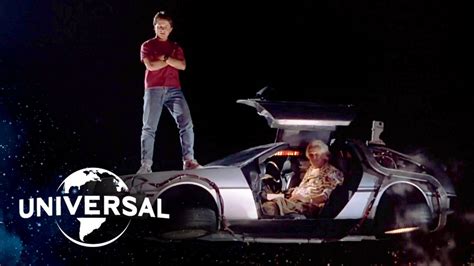 Back to the Future Trilogy | Every DeLorean Time Machine Scene - YouTube