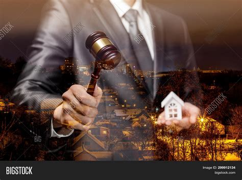 Auctioneer Conducts Image And Photo Free Trial Bigstock