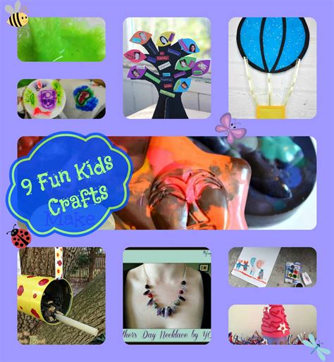 Kids learn in different ways, and they wherever we were, one thing was the same: 9 Summer Fun Kids Crafts To Help Beat The I'm Bored ...