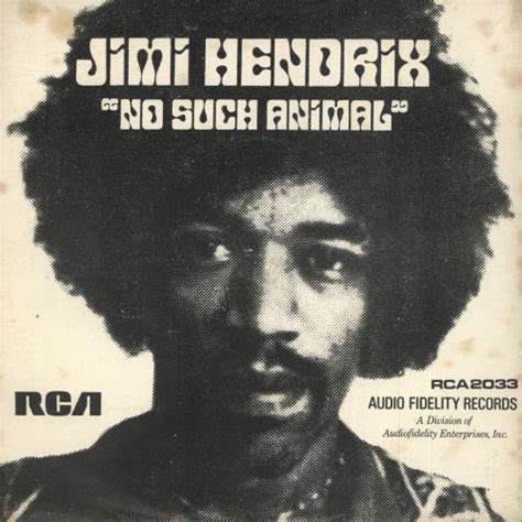 Jimi Hendrix No Such Animal Ps Uk 7 Vinyl Single 7 Inch Record