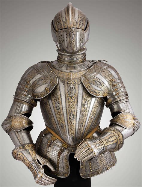 Armour For The Tourney Milan Italy 1590 1600 Medieval Armor