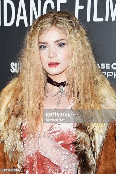 Actress Elena Kampouris Attends The Before I Fall Premiere During
