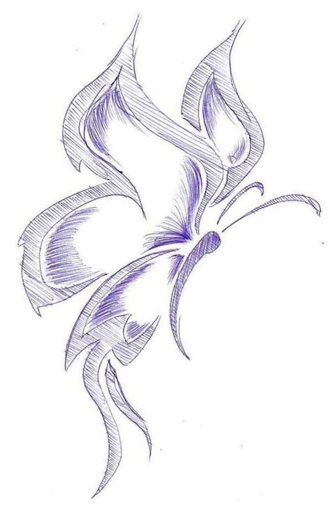 72 Best Tattoo Design Drawings [2019] Piercings Models Butterfly Sketch Butterfly Tattoo