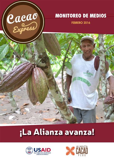 Cacao Express Edici N Febrero By Comunicaciones Alianza Cacao