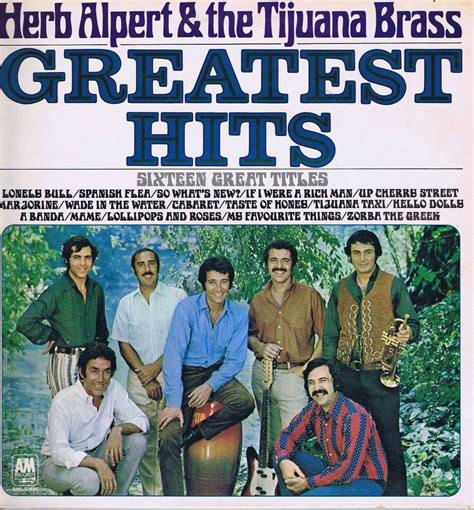Herb Alpert And The Tijuana Brass Greatest Hits Amls 980 Lp Vinyl