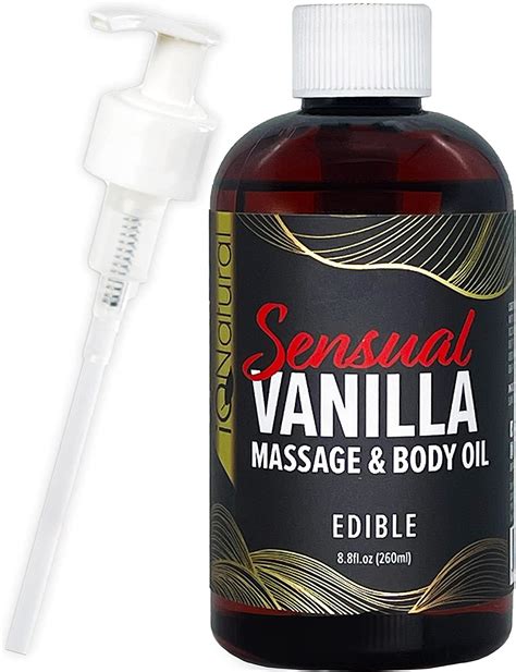 iq natural edible massage oil for couples sexual massage therapy body oils for