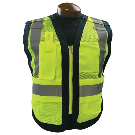 Order safety vests by application. Public Safety Vest Class 2 Blue - Mutual Screw & Supply