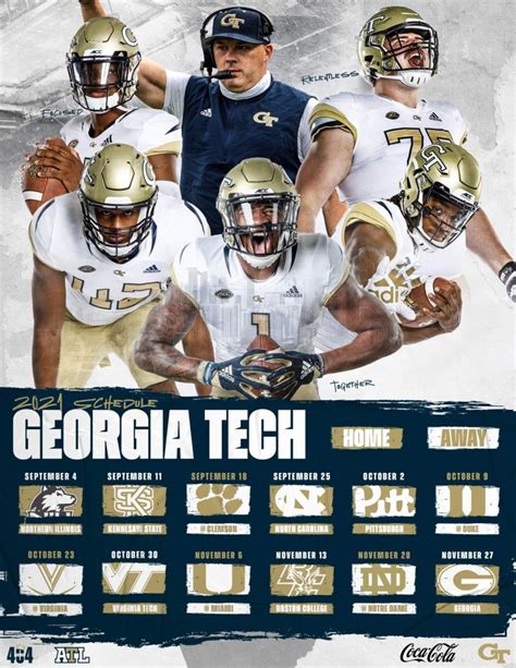 Georgia Tech Football Schedule 2021 Printable Printable Schedule