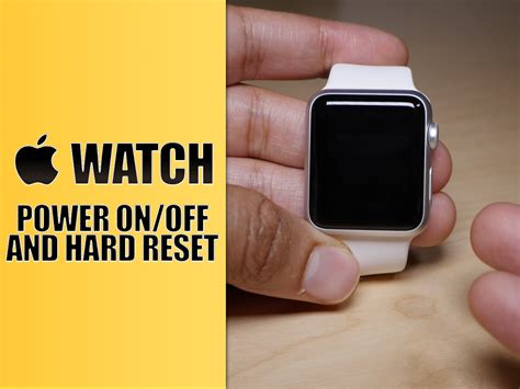 How To Turn Your Apple Watch On And Off