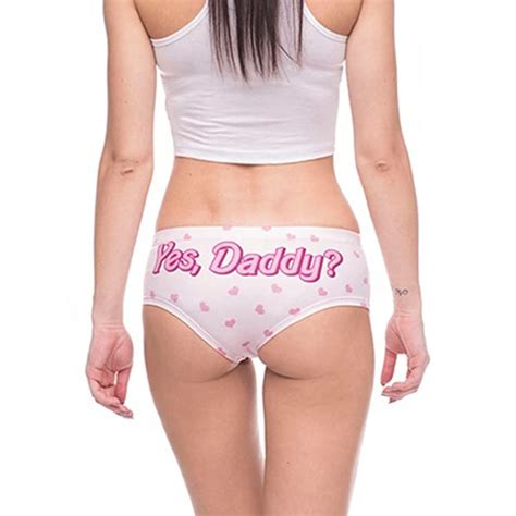 Buy Yes Daddy Panties With Cute Pink Hearts Sissy Panties