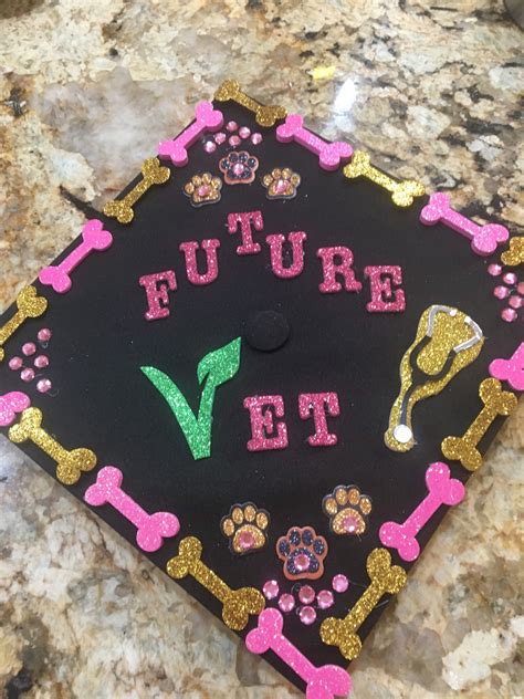 See more ideas about graduation gifts, gifts, grad gifts. Future vegan vet. My graduation cap! | Diy graduation cap ...
