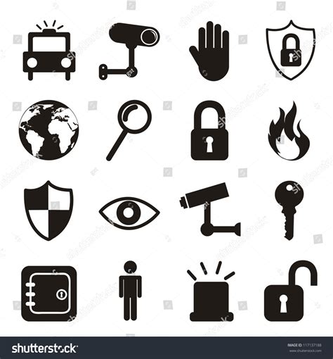 Black Security Icon Png