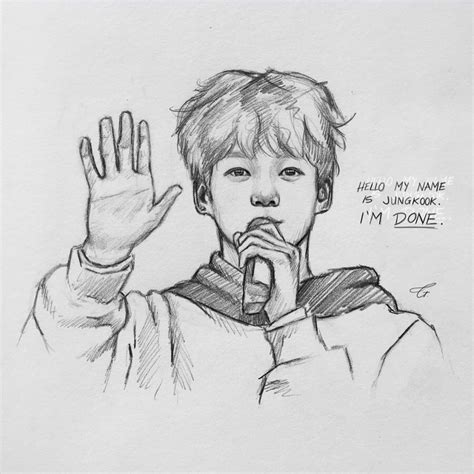 Wow I’m Posting 2 Days In A Row Lmao  Cute Drawings Bts Drawings Drawings