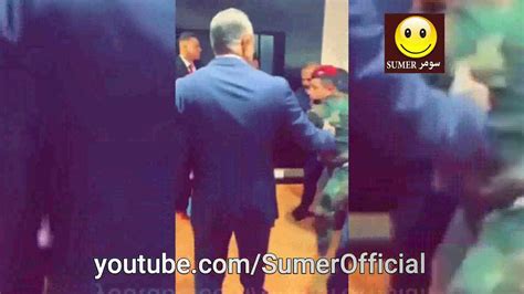 لحظة ضرب محمود المشهداني في البرلمان العراقي Youtube