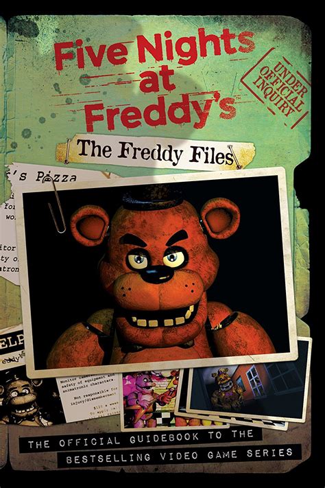 ‘five Nights At Freddys The Freddy Files Guide Book Gets Cover