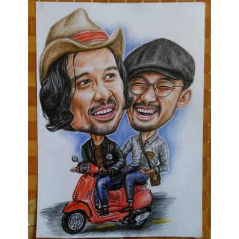 Jual Lukisan Wajah Karikatur Shopee Indonesia