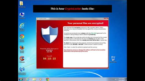 With the development of the ransom family reveton in 2012 came a new form of ransomware: How to remove CryptoLocker Ransomware and Restore your ...