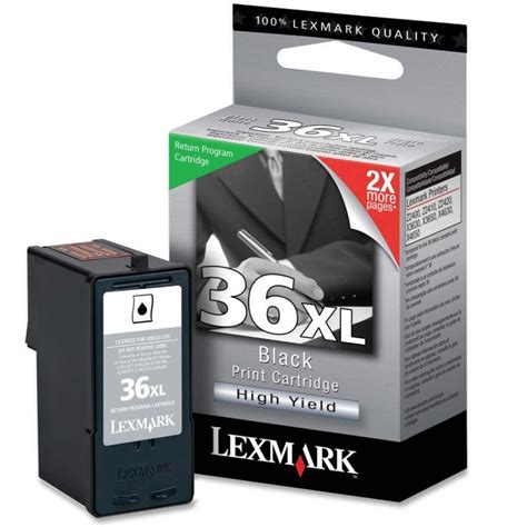 18c2170 36xl Oem Lexmark Hy Black Ink Cartridge 123inkjets