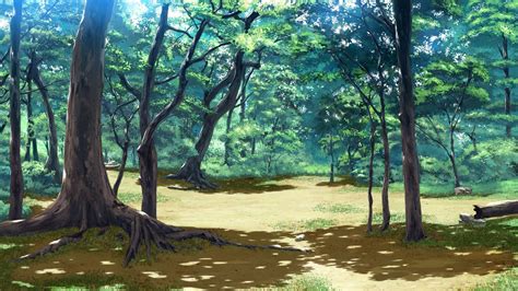 16 Background Forest Anime Wallpapersafari