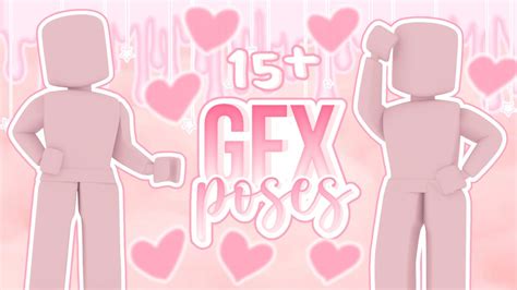 15 Free POSES For Your ROBLOX Gfx NO CREDIT Wraiinbow YouTube