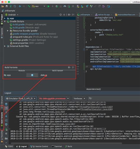 Android Studio Build Variants Recipesoke