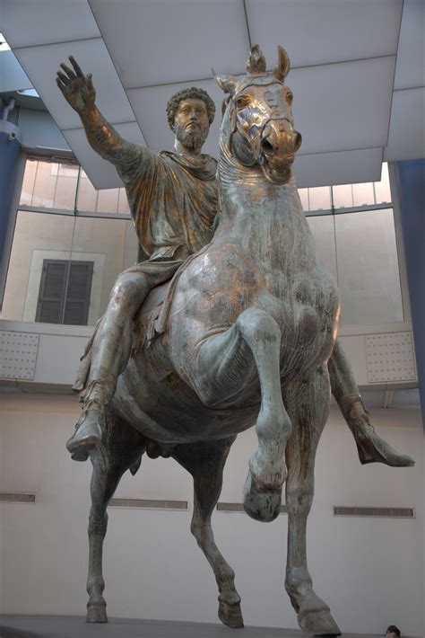 Marcus Aurelius And His Horse Rome 20120308 Musei Capitol Flickr