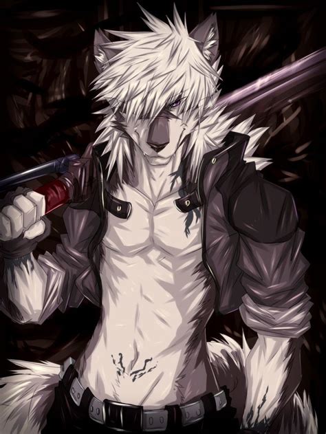 Im Back Male Furry Furry Wolf Anime Furry Anime Wolf Manga Anime Furry Pics Furry Art