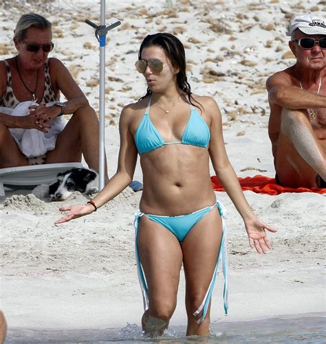 Eva Longoria In Bikini On The Beach In Ibiza 07212016 Hawtcelebs