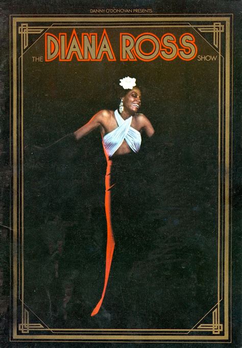 1973 Concert Poster For The Diana Ross Show Diana Ross Diana Ross