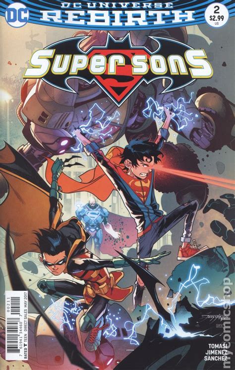 Super Sons 2017 Dc Comic Books