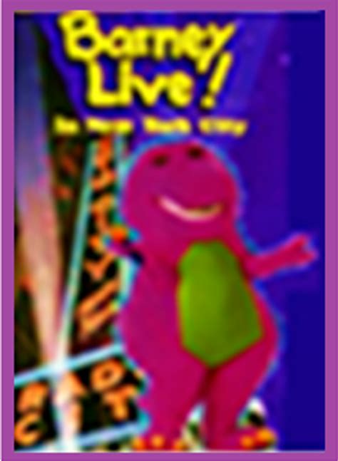 Barney Live In New York City 1994 Home Video Battybarney2014s