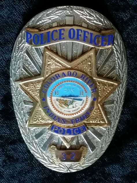 Police Badges Adore Me Colorado River Cops Officer Arizona Tribal