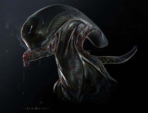 Artstation Xenomorph Prototype Alex Heath In 2020 Xenomorph Alien