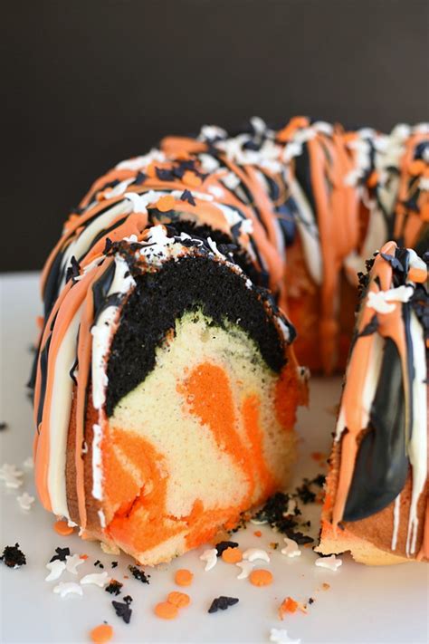 Easy Halloween Bundt Cake Pitchfork Foodie Farms
