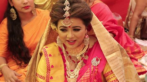 Antarikhyas Juroon An Assamese Wedding Ritual Youtube