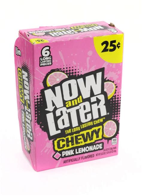Buy Now And Later Chewy Pink Lemonade In Bulk At Wholesale Prices