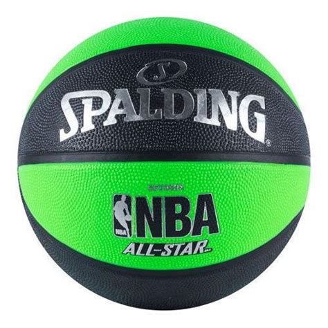 Spalding Basketball Nba All Star Greenblack Official Size Ball Indoor