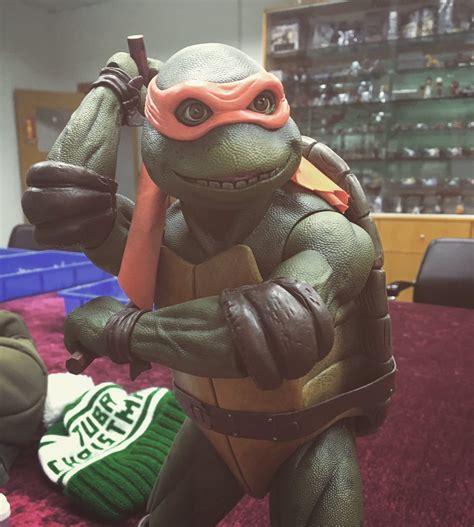 Neca Toys Teenage Mutant Ninja Turtles 14 Scale Michelangelo Preview