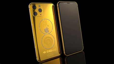 Iphone 11 pro kimler için uygun? Year of the Rat Diamond and 18k Solid Gold iPhone 11 Pro ...