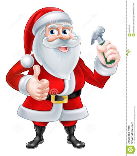 Santa by benbasso on deviantart. Santa Handyman stock vector. Illustration of home, santa ...