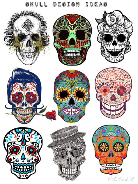 best sugar skull tattoo designs with meanings día de los muertos Artofit