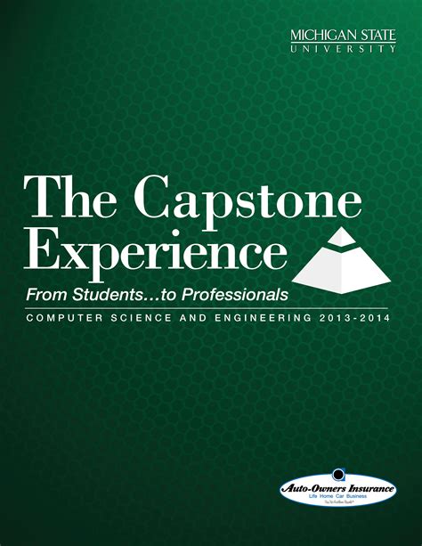 To learn to think critically. The Michigan State University Computer Science Capstone ...