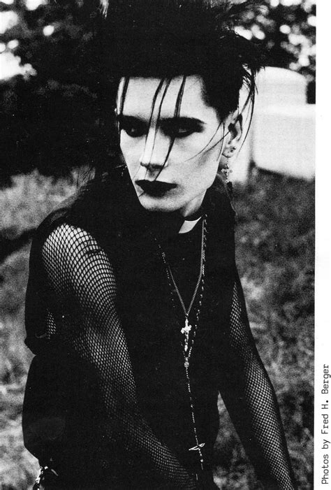 John Koviak In Propaganda Magazine 80s Goth Goth Glam Goth Boy Punk