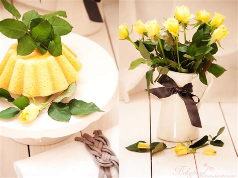 Holunderblütensirup und sekt passen perfekt zur. Hugo-Zitronen-Kuchen mit Holunderblüten - Knusprig & Fein