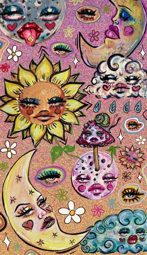 hippie psychedelic art wallpapers top free hippie psychedelic art backgrounds wallpaperaccess