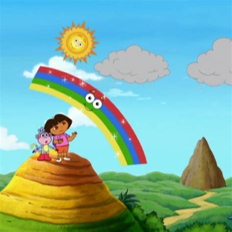 ドーラといっしょに大冒険dora The Explorer Ipad壁紙 The Shy Rainbow アニメ スマホ用画像199925